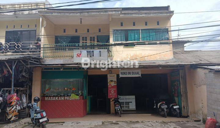 RUKO + RUMAH 2 LANTAI DI PINGGIR JALAN RAYA 1