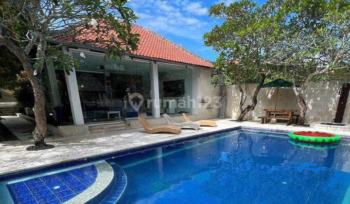 Dijual Hotel dengan 10 kamar, kolam renang besar dan ruang yoga sendiri 1