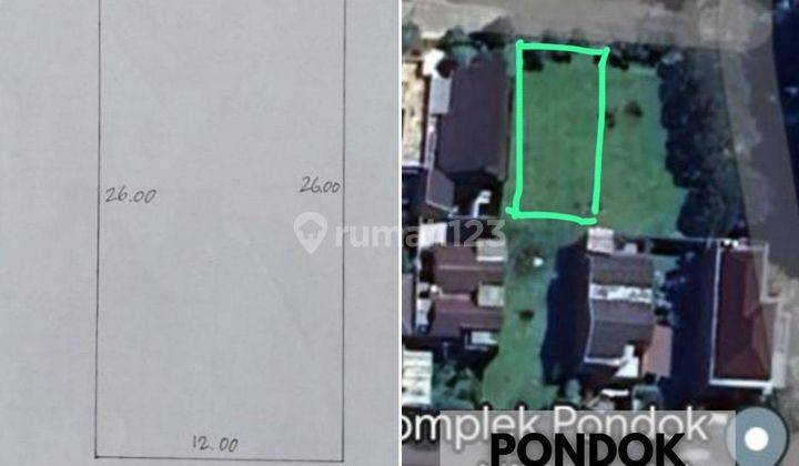 Kavling Kotak di Pondok Hijau 1