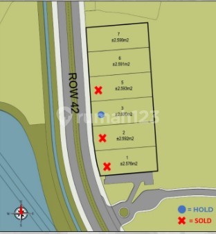 Tanah Komersil Cocok Untuk Berbagai Usaha di Tabebuya, Bsd City Tangerang 2.591 m² 2
