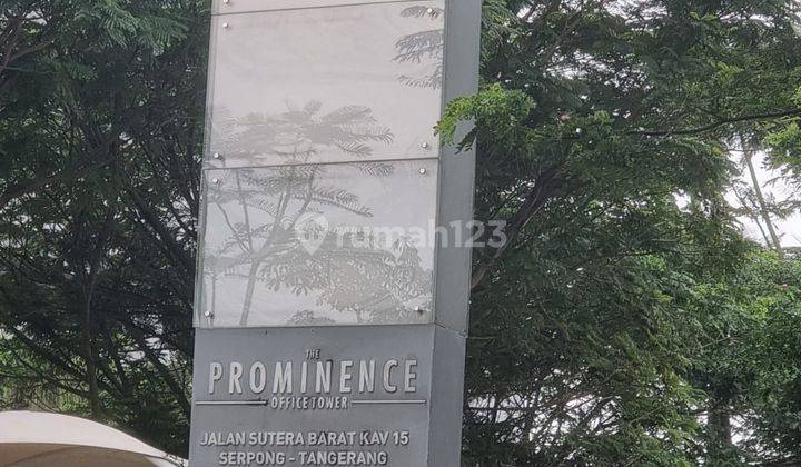 Disewakan Prominence Tower Unit Perkantoran di Alam Sutera, Tangerang Baru HGB 2