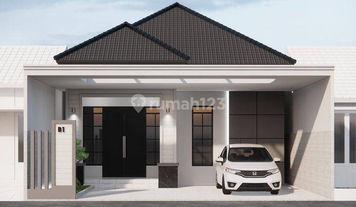 Rumah Type 80 Kencana Residence Paris 2 Pontianak 1