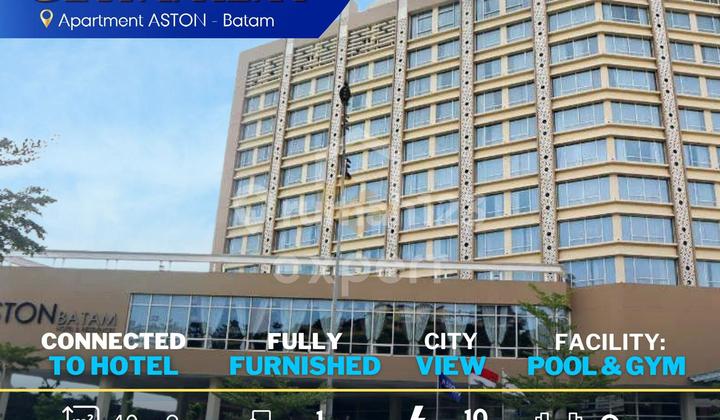 Studio type rental apartment Aston Pelita Batam center