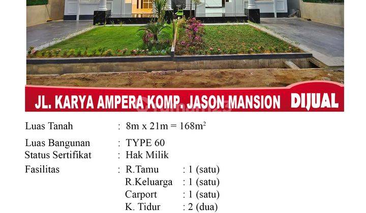 Jason Mansion Type 60 Cp Yunaidi Quantum 0853 4717 6707 2