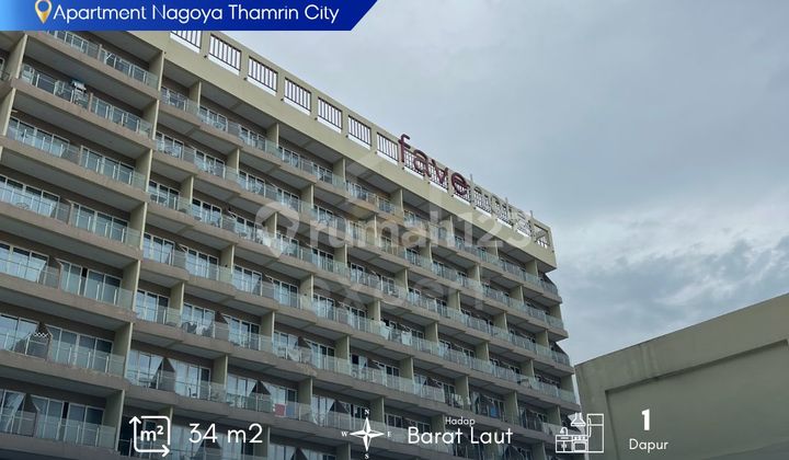 Apartemen Nagoya Thamrin City Fully Furnish Type studio 34m2 2