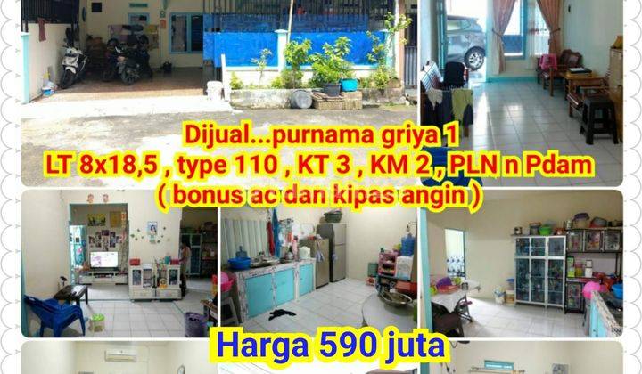 Rumah Siap Huni  Type 110 Purnama Griya 1 Pontianak  1