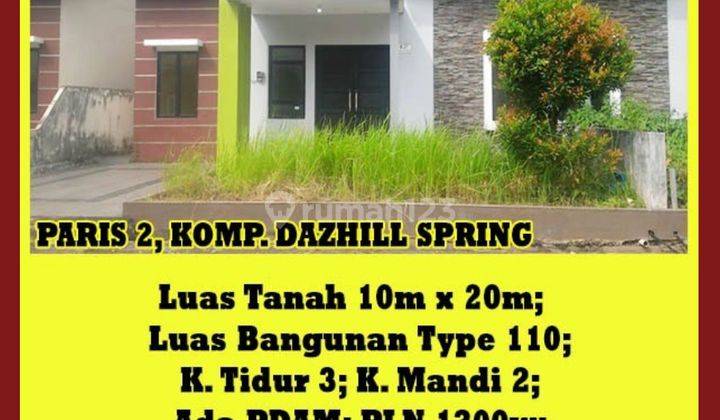 Rumah Sewa Komplek Dazhil Spring Pontianak 1