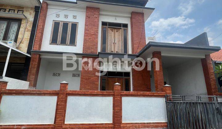 New Semi Finished House Strategic Location in North Denpasar 1