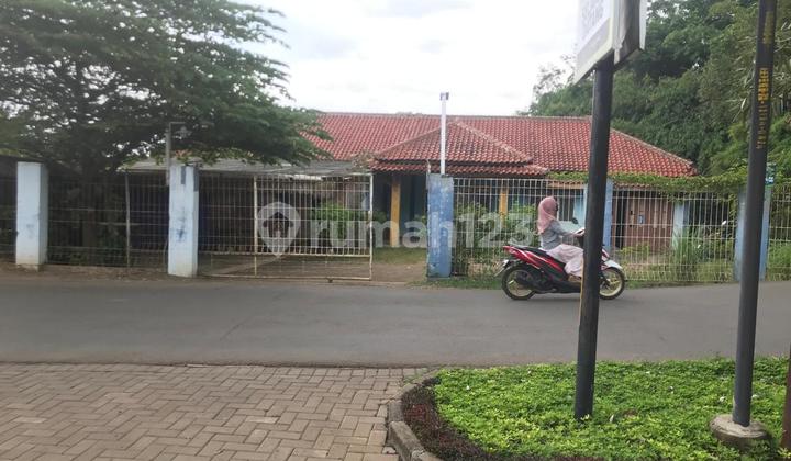 Dijual murah hitung tanah saja seluas 2.500 m2 . lokasi  pinggir jalan raya utama , klapa nunggal bogor 