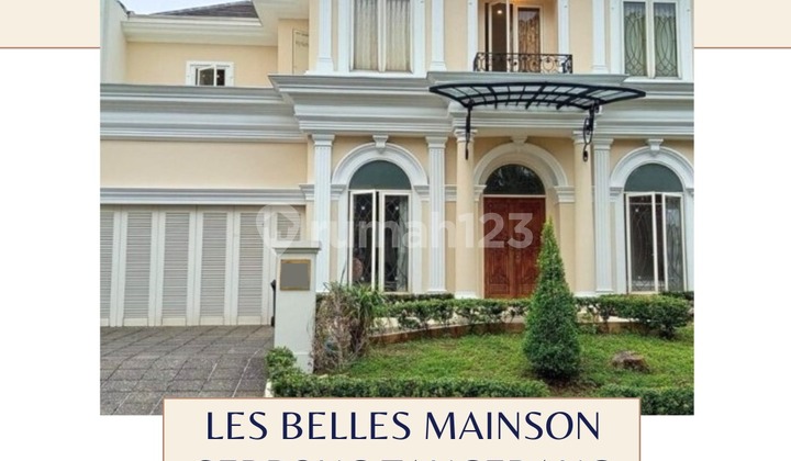 Rumah 2 Lantai Furnished di Les Belles Mainson, Tangerang Selatan 1