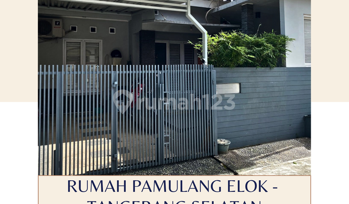 DIJUAL! Rumah Pamulang Elok - Tangerang Selatan