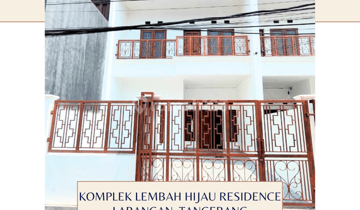 Di Jual Komplek Lembah Hijau Residence, Kreo, Larangan, Tangerang  1