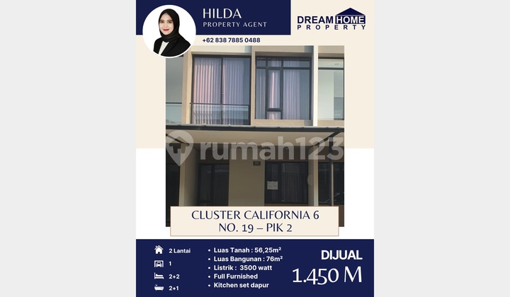 DIJUAL Cluster California - PIK 2 DIJUAL Cluster California - PIK 2