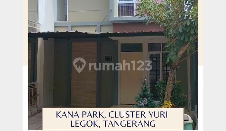 Dijual Bu! Rumah 2 Lantai SHM Kanapark Legok