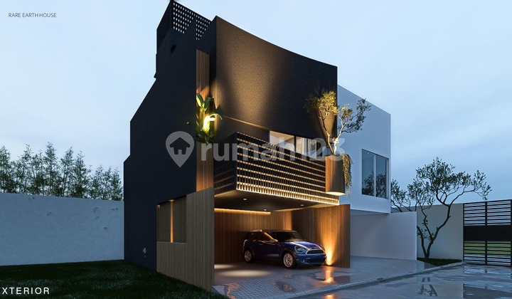 New House with 2.5 Land Titles in Bintaro Sector 9