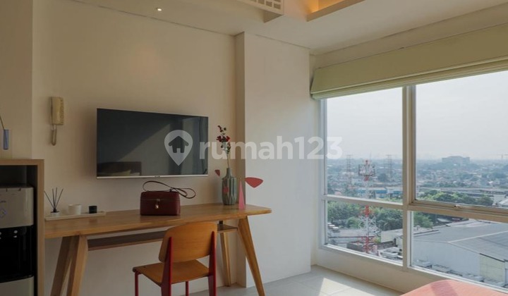 Apartment 1 BR Furnished Dkt Stasiun KRL Apt. Altiz Bintaro 1