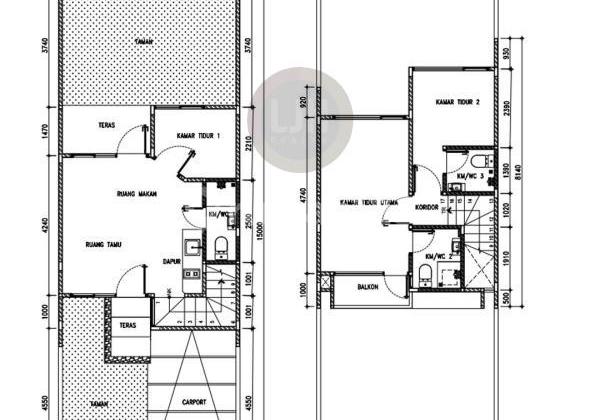 For Sale: Cendana Clov'r House, North Lippo Karawaci, Tangerang, Banten 2