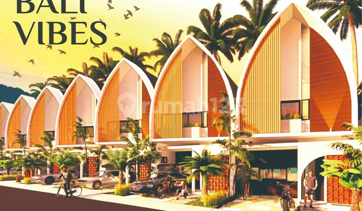 Rumah Villa 2 Lantai Bergaya Ubud Di Lembang - Dekat Wisata & Fasilitas Premium