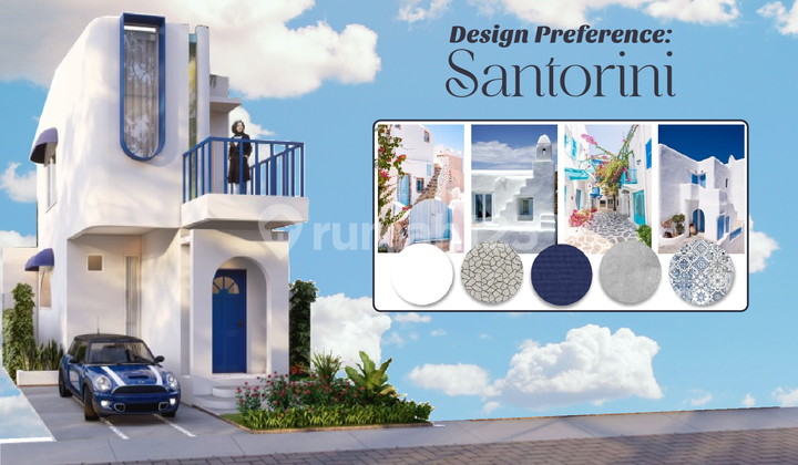 Type Santorini Lembang - Rumah Yang Mengguncang Pasar Properti! 2