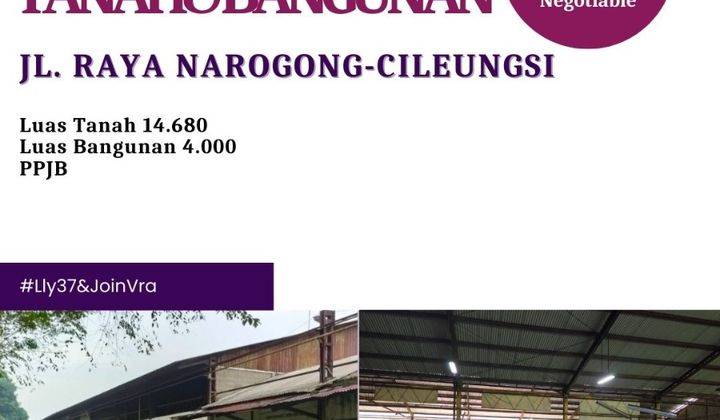 Tanah Gudang Raya Narogong 1