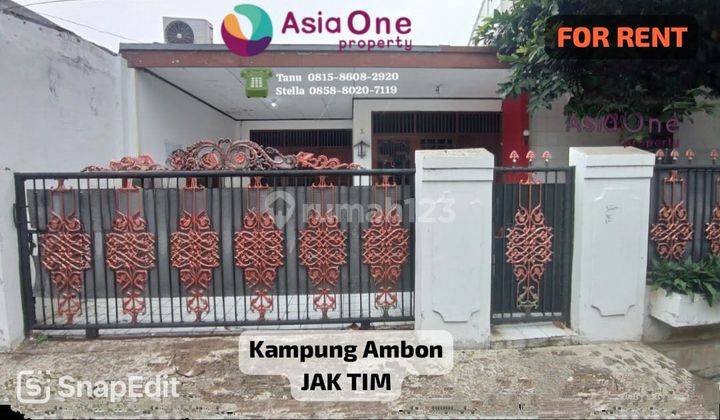 Disewakan Rumah 1.5 Lantai-3br-kamp.ambon Kontrakan 1