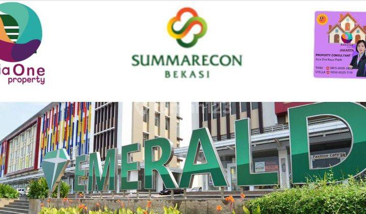 Disewakan Ruko 3lt Baru Bagus Siap Pakai Di Summarecon Bekasi 1