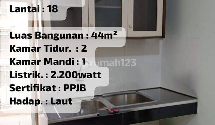 DIJUAL APART. 2BR-480JT-PLUIT SEA VIEW 1