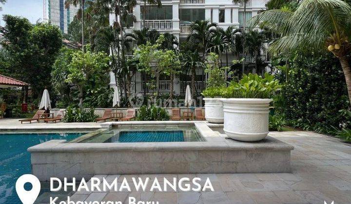 For Sale Apartemen Dharmawangsa Residences 3 Br, Fully Furnished. 1