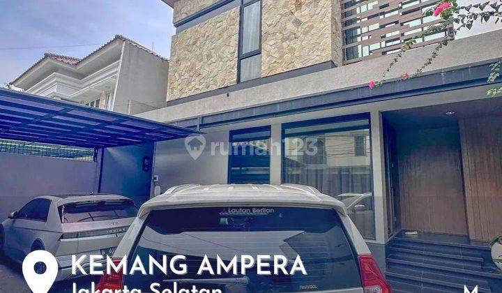  For Sale Kemang Ampera Dekat Kemang Dalam Tropical Modern Minimalis 1