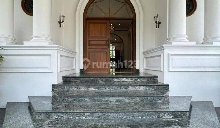  For Sale Permata Hijau Rumah European Classic Lokasi Exclusive, Jalan Lebar 2