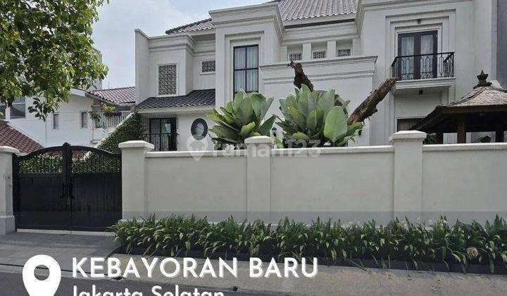  For Sale Rumah Mewah Siap Huni Kebayoran Baru 1