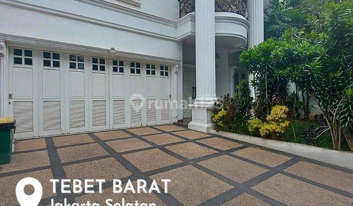 For Sale Rumah Mewah Desain Klasik Tebet Barat Jakarta Selatan 1