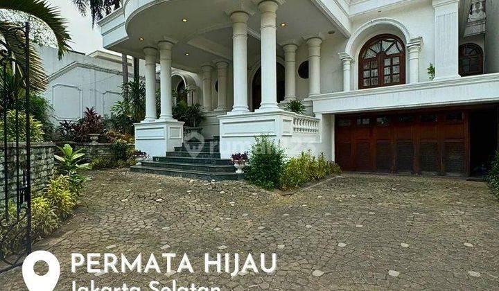  For Sale Permata Hijau Rumah European Classic Lokasi Exclusive, Jalan Lebar 1