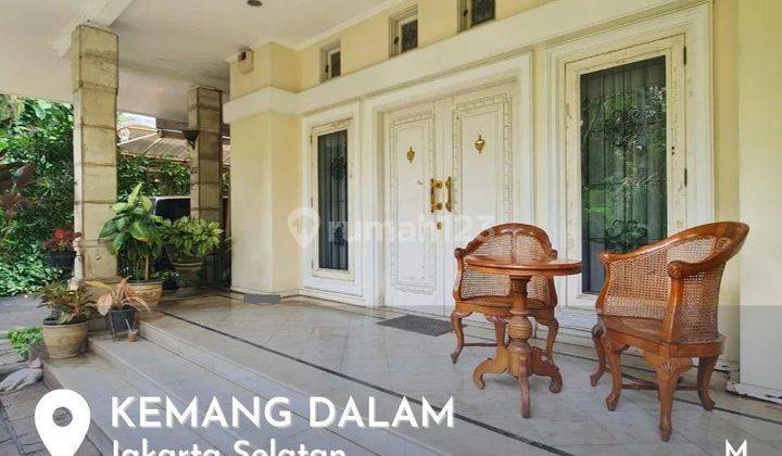 For Sale Rumah Lama Terawat Siap Huni Kemang Dalam Jakarta Selatan 1