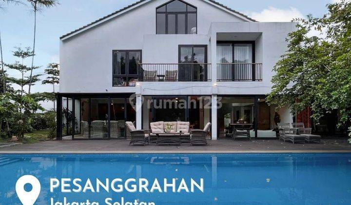 For Sale Luxury Modern House Tanah Luas Dan Bangunan Mewah, Area Tenang Pesanggrahan Jak Sel 1