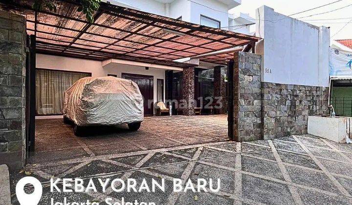 For Sale Rumah Siap Huni Dekat Pakubuwono Kebayoran Baru 1