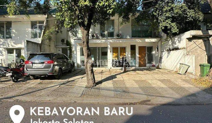  For Sale Area Komersil Kebayoran Baru Jakarta Selatan Bangunan Hitung Tanah di Lokasi Premium Cocok Untuk Kantor, Kafe, Klinik, Kost2an Dll 1