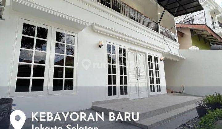 For Sale Fully Renovated, Bangunan 2 Lantai, Lokasi Strategis Kebayoran Baru Jak Sel 1