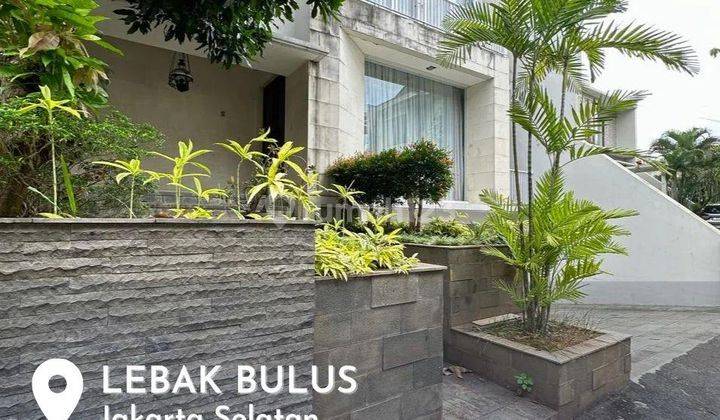 For Sale Rumah Modern 3 Lantai Dalam Town House Lebak Bulus Jakarta Selatan 1