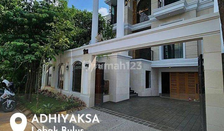  For Sale Brand New House Classic Mediterranean Adhyaksa Lebak Bulus Jak sel 1