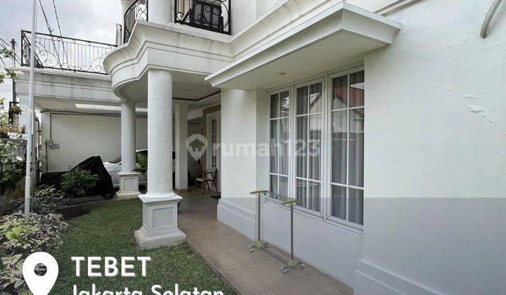 For Sale Rumah Terawat Siap Huni Jalan Lebar, Full Furnish Tebet Jakarta Selatan 1