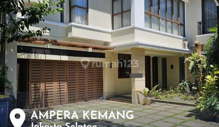  Dijual Modern Tropical Town House Ampera Kemang 1