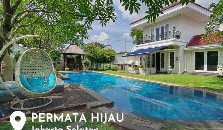 For Sale Crazy Price... Rumah Super Mewah Dalam Perumahan Elite Di Permata Hijau Dekat Dengan Senayan City Scbd Sudirman High Spec Material 1