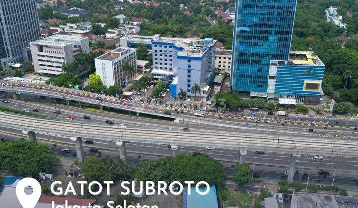 Jual Cepat Harga di Bawah Njop Lahan Komersil di Lokasi Premium Gatot Subroto Jakarta Selatan 1