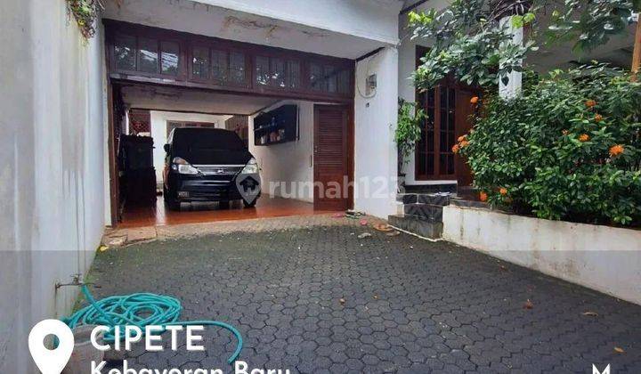 For Sale Rumah Terawat Masih Kokoh, Dalam Komplek, di Area Cipete, Kebayoran Baru 1