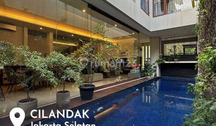 For Sale Luxurious Minimalist Townhouse Cilandak Jakarta Selatan 1