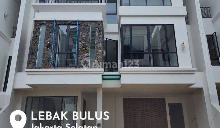 Dijual Brand New Lebak Bulus Townhouse 5 Unit Available 1