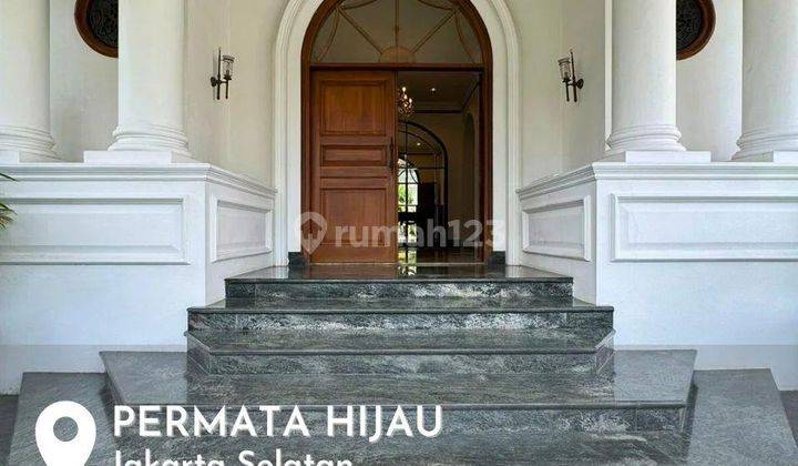  For Sale Permata Hijau Rumah European Classic Lokasi Exclusive, Jalan Lebar 1