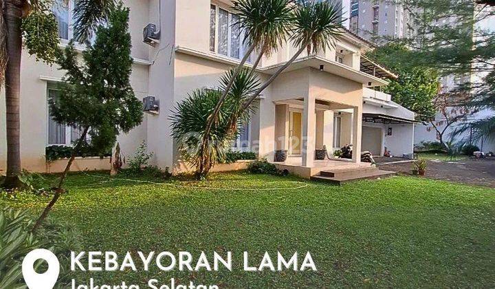 For Sale Rumah Asri Terawat Halaman Luas Area Cipulir Kebayoran Lama Jakarta Selaran 1