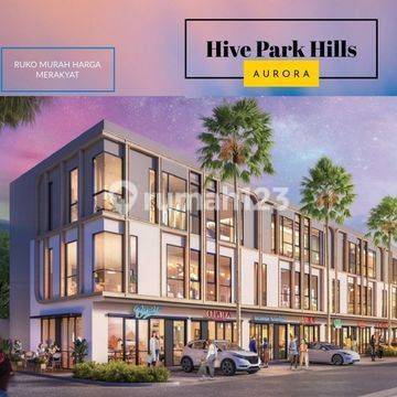 Ruko The Hive Parkhills Aurora Park Serpong 3Lantai Tangerang 1